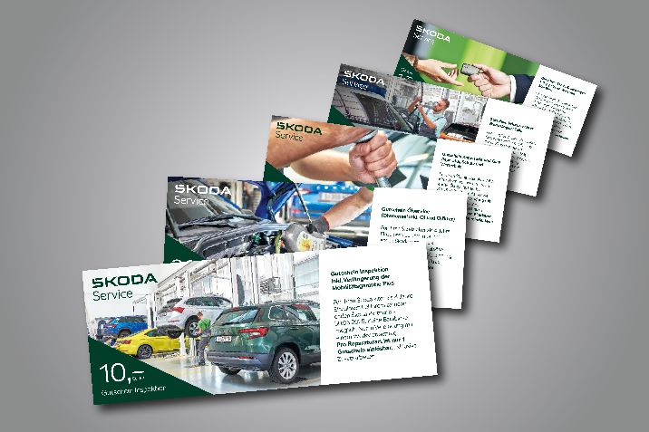 Škoda Service Gutscheine